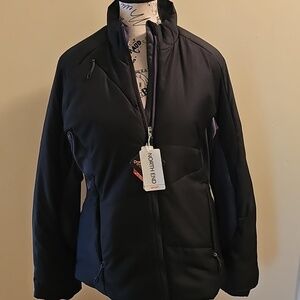 Women's Black Ski & Snow Jacket - Insulated Winter Coat